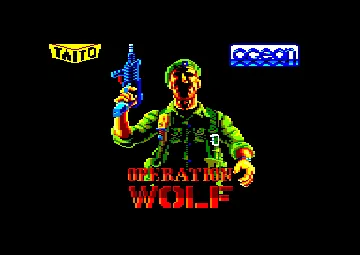 Operation Wolf (UK) (1988) (Trainer) screen shot title